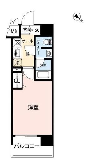 コンシェリア豊洲マスターズヴィラ 2階 間取り図