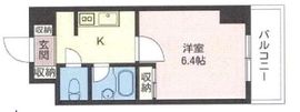 エスティメゾン麻布十番 502 間取り図