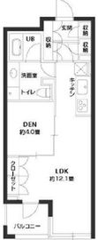 パークキューブ銀座イースト 206 間取り図