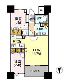 プレミスト北品川 3階 間取り図