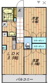 プラウドシティ蒲田 7階 間取り図