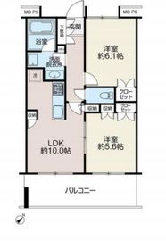 プラウドシティ蒲田 5階 間取り図