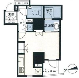 ザ・パークハウス上野レジデンス 3階 間取り図