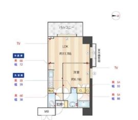 MFPRコート木場公園 211 間取り図