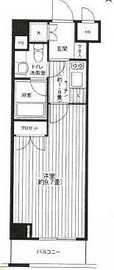 グランハイツ東新宿 220 間取り図