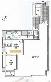 Porte Bonheur 302 間取り図