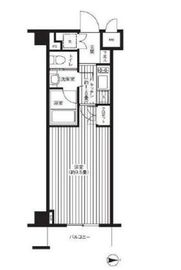 グランハイツ東新宿 513 間取り図