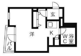 HF八丁堀レジデンス3 703 間取り図