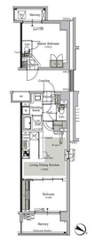 パークキューブ西ヶ原ステージ 218 間取り図