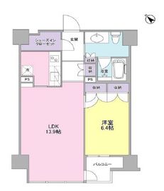 フォレストタウン参宮橋 301 間取り図