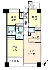 エーデルブルク 107 間取り図