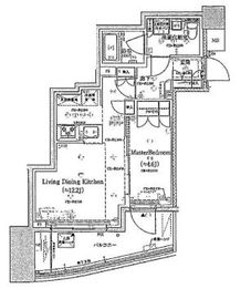 THE CONOE代官山 1階 間取り図