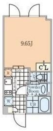 アレーロ新宿7 102 間取り図
