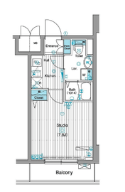 グランド・ガーラ銀座 10階 間取り図