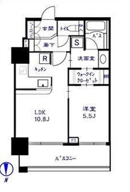 ベイクレストタワー 33階 間取り図