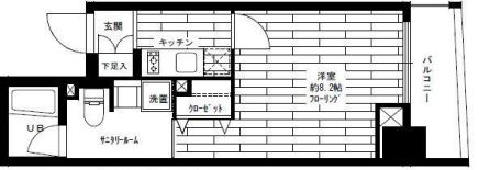ステージファースト駒沢 3階 間取り図