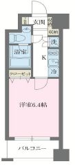 KDXレジデンス森下千歳 1005 間取り図