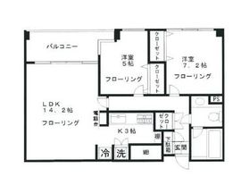 フリーディオ広尾南 4階 間取り図