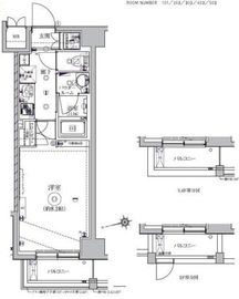 アルテシモアスタ 1階 間取り図