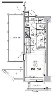 アルテシモアスタ 6階 間取り図