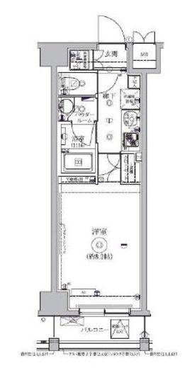 アルテシモアスタ 2階 間取り図