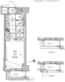 アルテシモアスタ 4階 間取り図