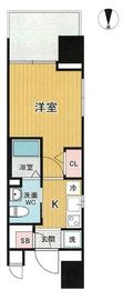 エステムプラザ芝公園 10階 間取り図