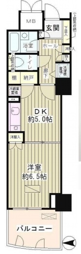 ゲートシティ大崎サウスパークタワー 17階 間取り図