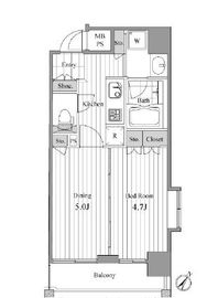 NCRe新宿中央公園 903 間取り図