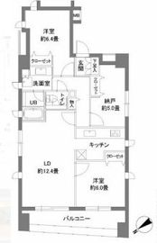 カスタリア新御茶ノ水 902 間取り図