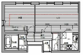 カスタリア西麻布霞町 305 間取り図