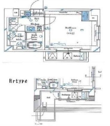 ガリシア菊川エストゥディオ 3階 間取り図