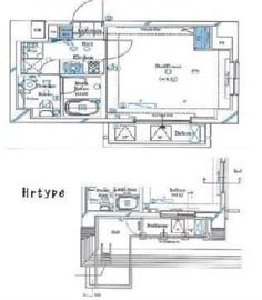 ガリシア菊川エストゥディオ 4階 間取り図