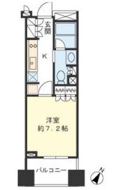 ブリリア神楽坂id 10階 間取り図