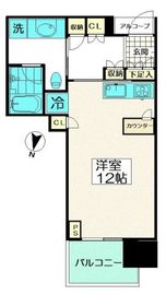 二子玉川ライズタワー 18階 間取り図