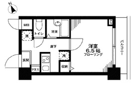 レキシントン・スクエア曙橋 8F1 間取り図