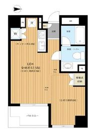 フリーディオ広尾南 4階 間取り図