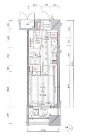 レグノ・フォルテ二番町 4階 間取り図