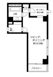 ヒルクレスト代官山 102 間取り図