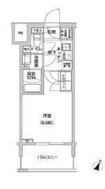 ラクラス幡ヶ谷 1202 間取り図