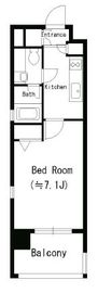 MFPRコート蒲田 805 間取り図