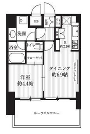 HF武蔵小山レジデンス 703 間取り図