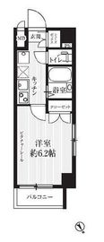 HF武蔵小山レジデンス 505 間取り図