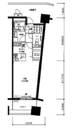 ロイヤルパークスシーサー南千住 207 間取り図