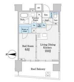 オークスクエア本郷 503 間取り図