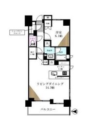 ザ・パークハウス上野池之端レジデンス 4階 間取り図