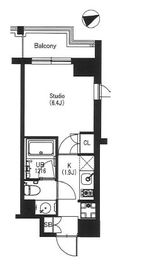 エスティメゾン中野 307 間取り図