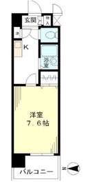 イーストコート芝 1103 間取り図