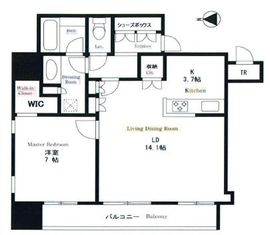 ワールドシティタワーズ アクアタワー 29階 間取り図