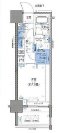 パークリュクス東麻布mono 3階 間取り図